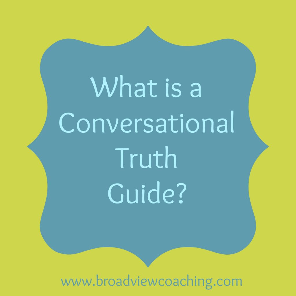 What is a conversational truth guide?